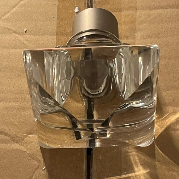 POTTERY BARN PB Standard square glass finials x 2 NEW in box - Picture 2 of 15